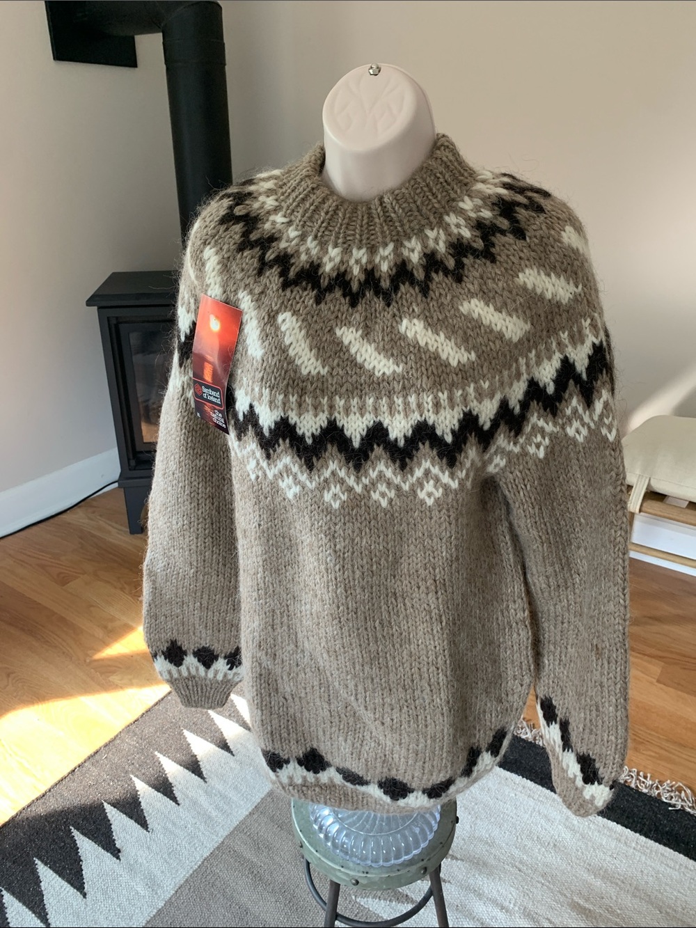 Samband of Iceland Vintage Wool Sweater. XL. NWT. Mens or Women’s